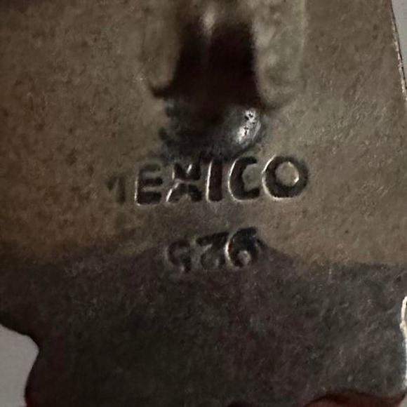 Sterling silver and lapis studs - Picture 4 of 4